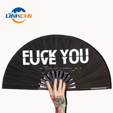 custom printed 13 inch large folding fan for event